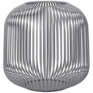 Blomus Laterne, Grau, Metall, oval, 27 cm, Dekoration, Windlichter & Laternen, Laternen