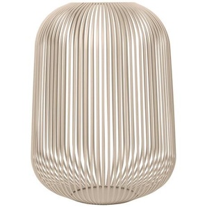 Blomus Laterne Lito, Beige, Metall, oval, 45 cm, Dekoration, Windlichter & Laternen, Laternen