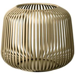Blomus Laterne Lito , Champagner , Metall , bauchig , 17.5 cm , Dekoration, Windlichter & Kerzenhalter, Laternen
