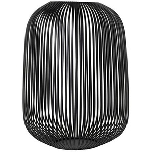 Blomus Laterne Lito , Schwarz , Metall , oval , 45 cm , Dekoration, Windlichter & Kerzenhalter, Laternen