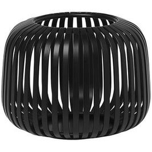 Blomus Laterne Lito, Schwarz, Metall, bauchig, 10 cm, Dekoration, Windlichter & Laternen, Laternen