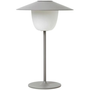 Blomus Led-Tischleuchte Ani Lamp, Grau, Metall, 22x33 cm, Lampen & Leuchten, Innenbeleuchtung, Tischlampen