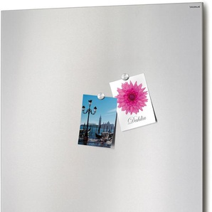 Magnettafel BLOMUS Magnettafel -MURO- Tafeln Gr. B/H: 60 cm x 90 cm, silberfarben Büroaccessoire Magnettafel Pinnwände Magnetboards Tafeln