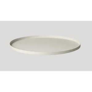 Blomus Tablett Peasy, Beige, Metall, rund, 1.4 cm, Tischkultur & Servieren, Tabletts