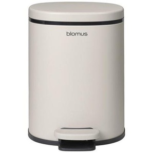 Blomus Treteimer Para, Beige, Kunststoff, 5 L, 29 cm, Küchen, Küchenausstattung, Mülleimer
