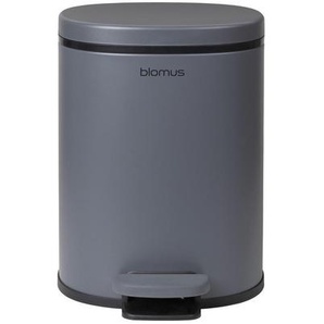 Blomus Treteimer Para, Dunkelgrau, Metall, 5 L, 29 cm, Küchen, Küchenausstattung, Mülleimer