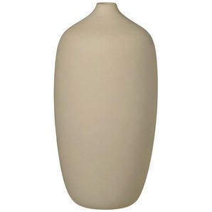 Blomus Vase Ceola, Cappuccino, Keramik, bauchig, 25 cm, Dekoration, Vasen, Keramikvasen