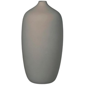 Blomus Vase Ceola, Taupe, Keramik, bauchig, 25 cm, auch für frische Blumen geeignet, Dekoration, Vasen, Keramikvasen