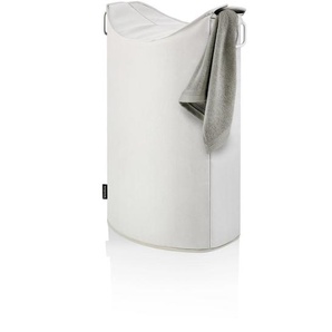 Blomus Wäschesammler Frisco , Sand , Metall, Textil , 65 L , 45x67x28 cm , faltbar , Badaccessoires, Wäschesäcke & Tonnen