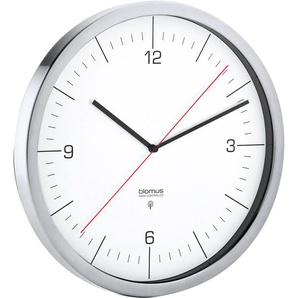 Wanduhr BLOMUS CRONO Wanduhren Gr. H: 24 cm, weiß Wanduhren