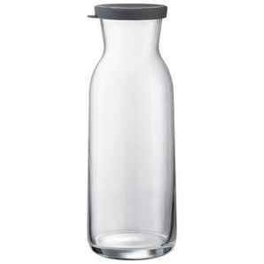 Blomus Wasserkaraffe Sala, Anthrazit, Glas, 1,2 L, 25 cm, Deckel, Kaffee & Tee, Kannen, Karaffen