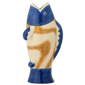 Bloomingville - Irving Vase - Blue - Stoneware
