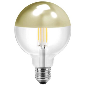 BLULAXA LED-Filament-Lampe, Vintage, EEK: F, 7W, 645lm, 2700K, Gold, G125 49149