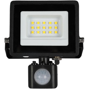 BLULAXA LED-Fluter mit Bewegungsmelder, EEK: F, 10W, 800lm, 4000K, schwarz 49539