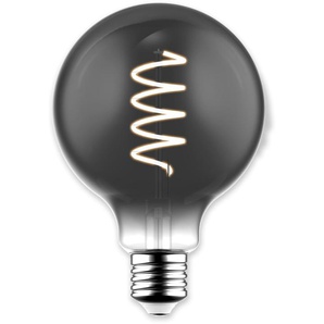 BLULAXA LED-Lampe, Vintage flex Filament, G95, 5W, 140lm, 1800K, smoky 49076
