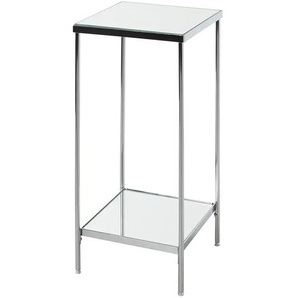 Blumenständer - silber - Materialmix - 29 cm - 66 cm | Möbel Kraft