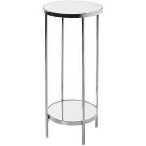 Blumenständer - silber - Materialmix - 66 cm - 29.0 | Möbel Kraft