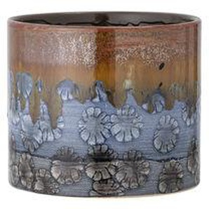 Blumentopf Ina keramik braun / Keramik - Ø 20 x H 17,5 cm - Bloomingville - Braun