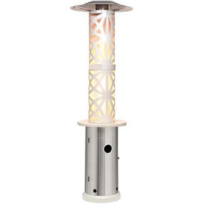Blumfeldt - Goldflame Style Terrassenheizstrahler 11,2 kW 360°-Blick mobil