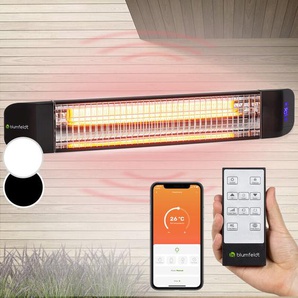 Blumfeldt - Smartwave Infrarot-Heizstrahler Carbonröhre 2400W WiFi Appsteuerung