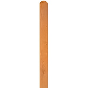 BM MASSIVHOLZ Zaunpfosten EA5Y-F1X 2 100 cm Höhe braun (kirschbaumfarben) Zaunpfosten