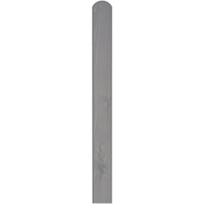 BM MASSIVHOLZ Zaunpfosten Fichte, 9x9x100 cm grau Zaunpfosten