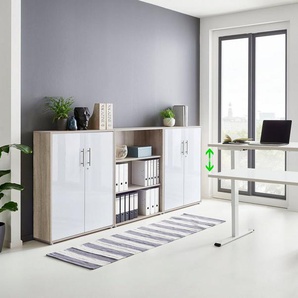 BMG Möbel Büromöbel-Set Tabor, (Set, 5-St), mit elektrisch höhenverstellbarem Schreibtisch