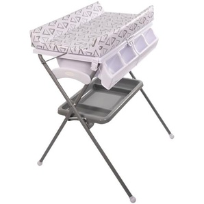 Bo Jungle 2-in-1 Baby-Badewanne Pennsylvania Klappbar Grau