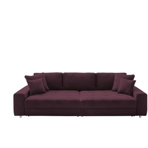 bobb Big Sofa Arissa de Luxe ¦ rot ¦ Maße (cm): B: 292 H: 84 T: 120.0