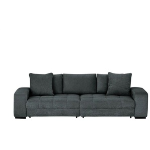 bobb Big Sofa  Caro - schwarz - Materialmix - 302 cm - 68 cm - 136 cm | Möbel Kraft