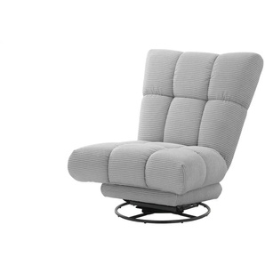 bobb Dreh-Schaukelsessel  Chessie ¦ grau ¦ Maße (cm): B: 86 H: 105 T: 98.0