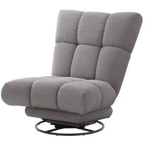 bobb Dreh-Schaukelsessel  Chessie ¦ grau ¦ Maße (cm): B: 86 H: 105 T: 98.0