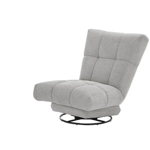 bobb Dreh-Schaukelsessel  Chessie ¦ grau ¦ Maße (cm): B: 86 H: 105 T: 98.0