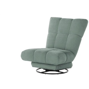 bobb Dreh-Schaukelsessel  Chessie ¦ grün ¦ Maße (cm): B: 86 H: 105 T: 98.0