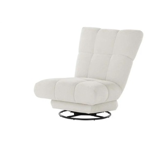 bobb Dreh-Schaukelsessel Chessie ¦ weiß ¦ Maße (cm): B: 86 H: 105 T: 98.0