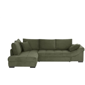 bobb Ecksofa  Allegro ¦ grün ¦ Maße (cm): B: 303 H: 92 T: 202.0