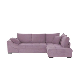 bobb Ecksofa Allegro - lila/violett - Materialmix - 303 cm - 92 cm - cm 202,0 | Möbel Kraft