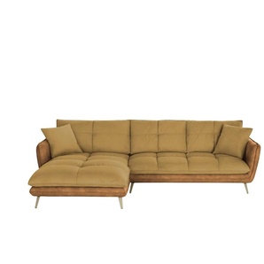bobb Ecksofa  Arianna ¦ gelb ¦ Maße (cm): B: 300 H: 90 T: 196.0