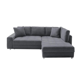 bobb Ecksofa  Arissa de Luxe ¦ grau ¦ Maße (cm): B: 265 H: 84 T: 215.0