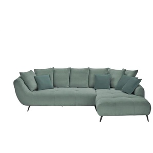 bobb Ecksofa Bellani III ¦ grün ¦ Maße (cm): B: 318 H: 90 T: 218.0