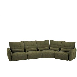 Ecksofa  Jeaneva ¦ grün ¦ Maße (cm): B: 471 H: 101 T: 200.0
