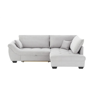 bobb Ecksofa  Krissy ¦ grau ¦ Maße (cm): B: 251 H: 88 T: 190.0