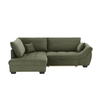 bobb Ecksofa Krissy ¦ grün ¦ Maße (cm): B: 251 H: 88 T: 190.0