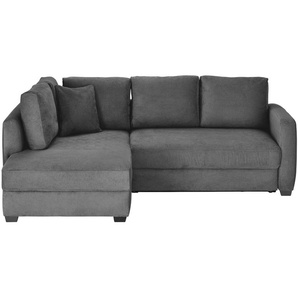bobb Ecksofa mit Boxspringpolsterung  Lisa de Luxe ¦ grau ¦ Maße (cm): B: 235 H: 90 T: 184.0