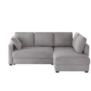 bobb Ecksofa mit Boxspringpolsterung  Lisa de Luxe ¦ grau ¦ Maße (cm): B: 235 H: 90 T: 184.0