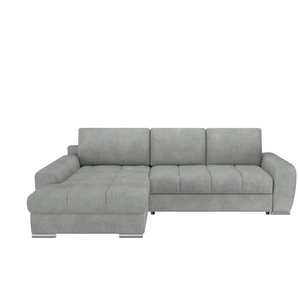 bobb Ecksofa mit Funktion Soumia ¦ grau ¦ Maße (cm): B: 283 H: 91 T: 181.0