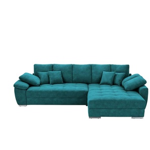 bobb Ecksofa mit pflegeleichtem Bezugsstoff Farina - türkis/petrol - Materialmix - 323 cm - 92 cm - cm 222,0 | Möbel Kraft