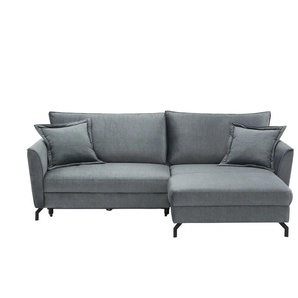 bobb Ecksofa mit Schlaffunktion Yolanda II - türkis/petrol - Materialmix - 257 cm - 94 cm - cm 174,0 | Möbel Kraft
