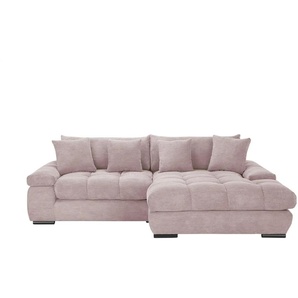 bobb Ecksofa mit trendigem Cordbezug Hella - rosa/pink - Materialmix - 303 cm - 96 cm - cm 203,0 | Möbel Kraft