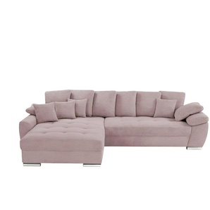 bobb Ecksofa - rosa/pink - Materialmix - 323 cm - 92 cm - cm 222,0 | Möbel Kraft